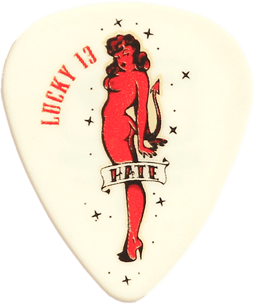 36 x 0,60mm Lucky 13 Serie II Negro #8 Hate Girl