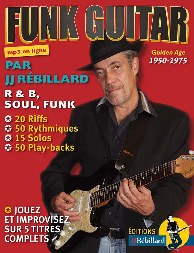 REBILLARD J.J - FUNK GUITAR 1950-1975 VOL.1 + Audio en ligne