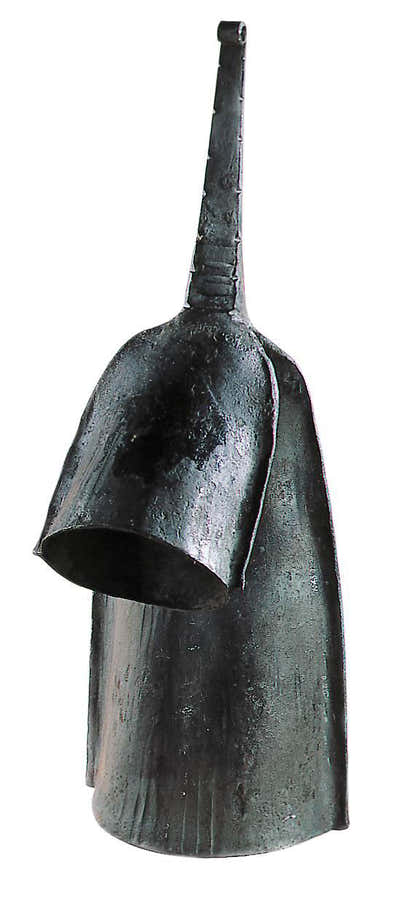 MCL002 - AFRICAN AGOGO BELL DOUBLE - IRON - HT 10 CM