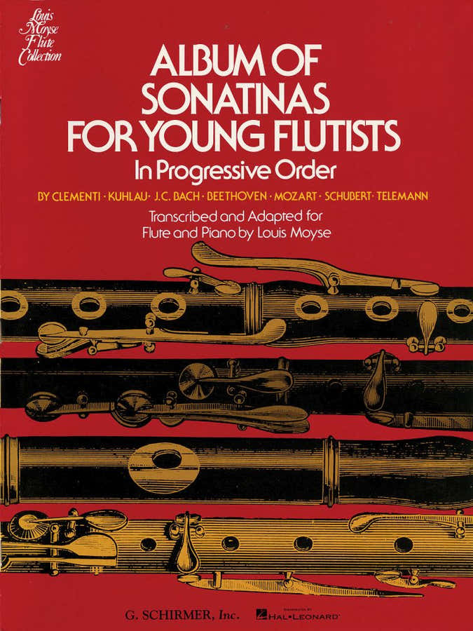 MOYSE LOUIS - ALBUM OF SONATINAS FOR YOUNG FLUTISTS - FLUTE & PIANO