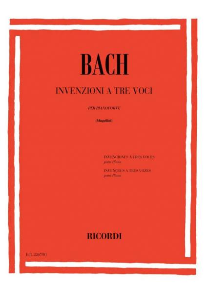 BACH J.S. - INVENZIONI A 3 VOCI ANNOTATA - PIANO