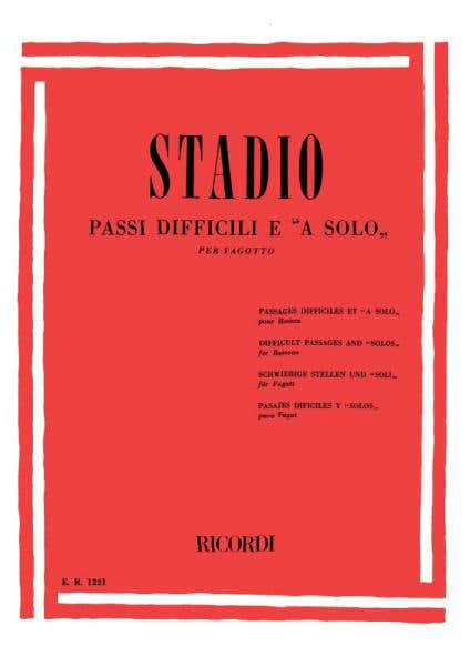 Stadio C. - Passi Difficili E A Solo - Basson