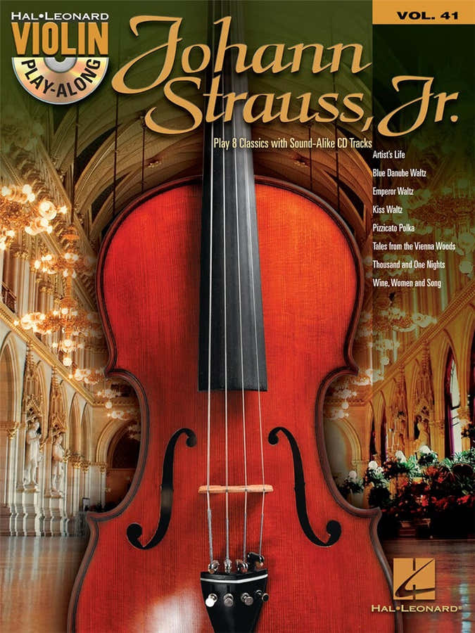 Johann Strauss JR - Violin Play Along Vol.41