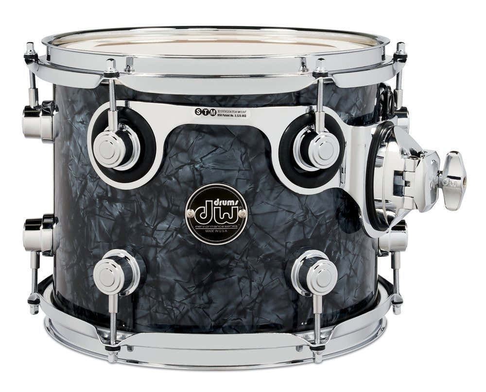 TOM 10 x 8" PERFORMANCE FINISH PLY / SATIN OIL BLACK DIAMOND