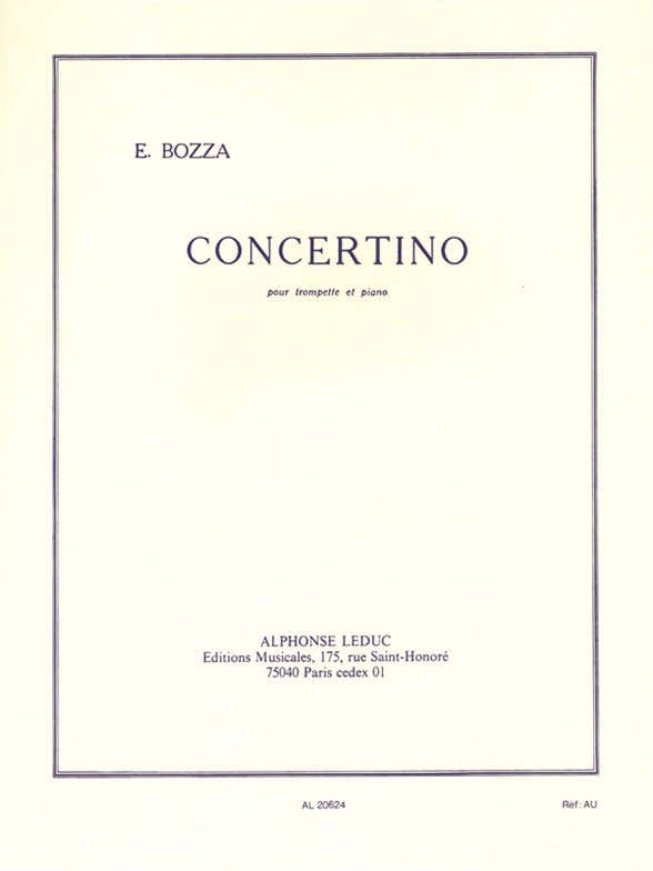 Concertino For Trumpet And Piano