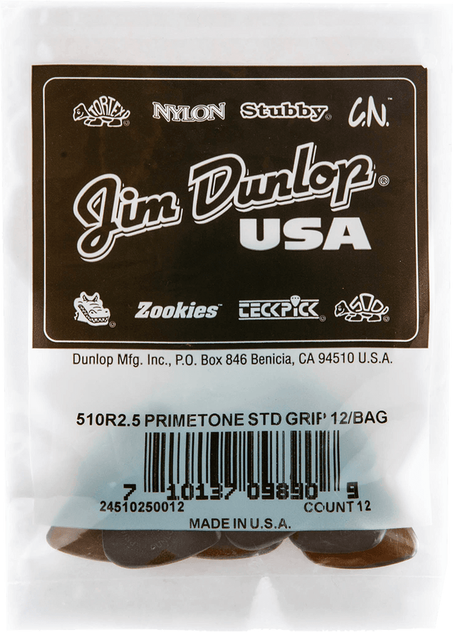 12 x 2,50mm Primetone Standard Grip