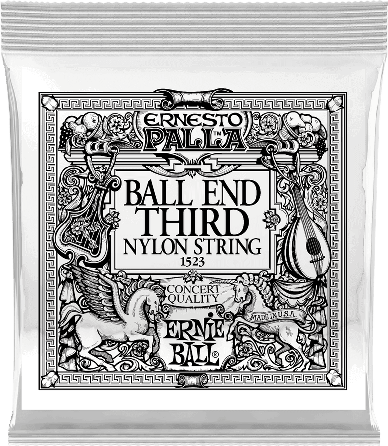 BLACK 3RD ERNESTO PALLA NYLON BALL END CLASSICAL GUITAR STRINGS