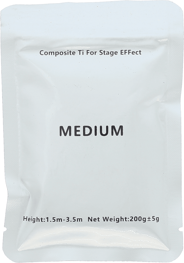Polvo para máquina de chispas frías - Medio - 200g