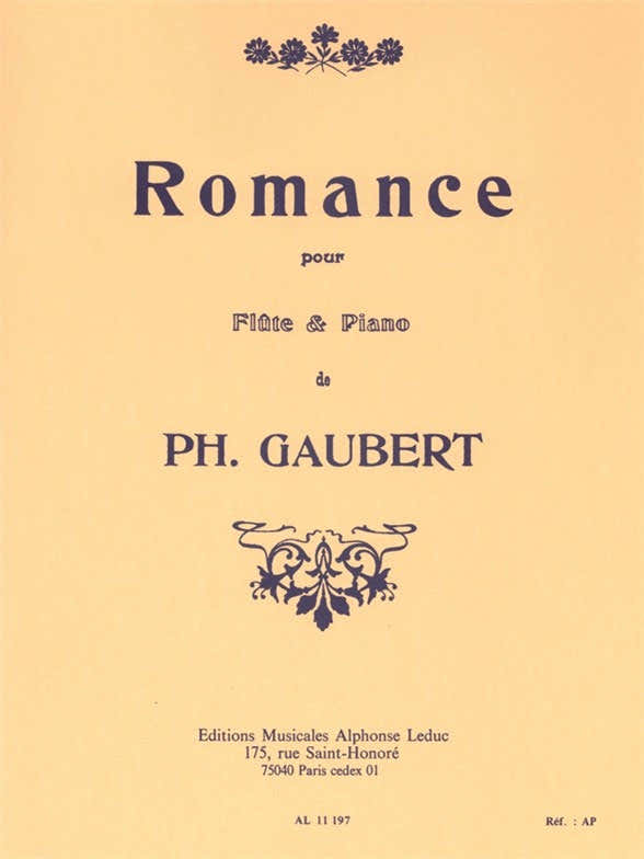 Romance pour flûte et piano