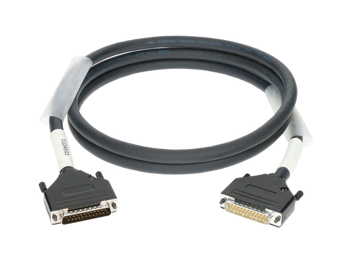 TCDAED05.0 Cable AES/EBU de 8 canales 5M 25P DSUB M - 25P DSUB M