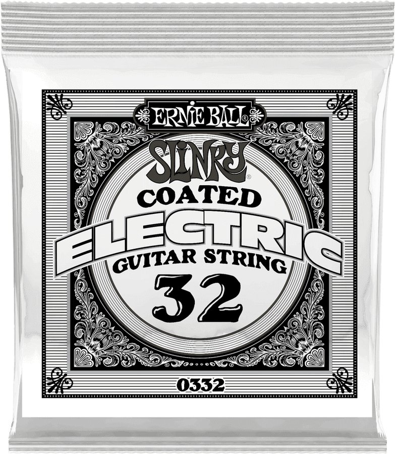 .032 SLINKY COATED NICKEL WOUND ELECTRIC GUITAR STRINGS
