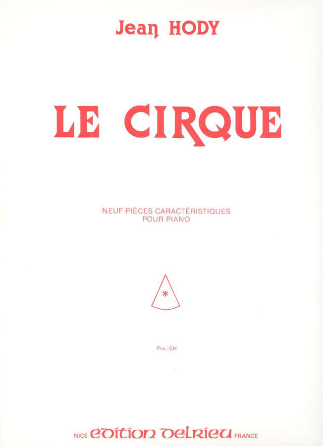 Hody Jean - Le Cirque - Piano