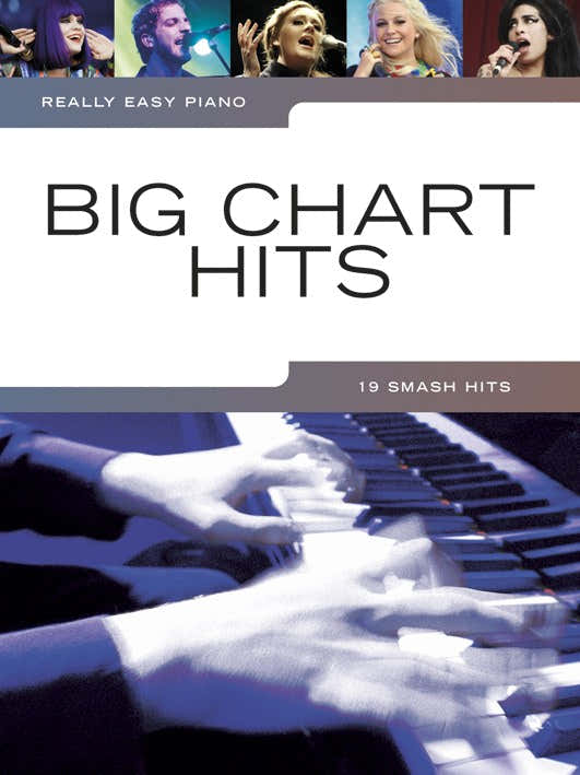 Piano muy fácil - Grandes éxitos de las listas - Piano solo