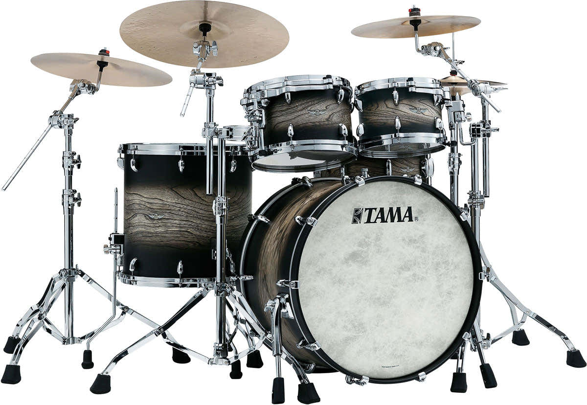 Star Walnut Stage 22 Negro satinado Sen japonés Burst