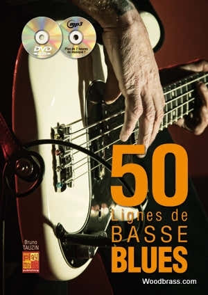 TAUZIN B. - 50 LIGNES DE BASSE BLUES + CD