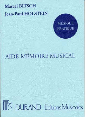 Bitsch Marcel - Ayuda memoria musical (holstein)