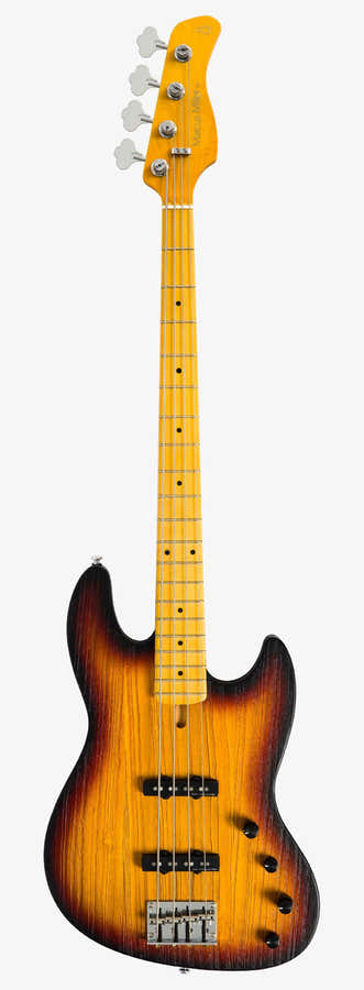 V6-4 Sunburst de 3 tonos