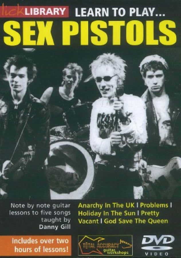 Methode DVD Lick Library Learn To Play The Sex Pistols