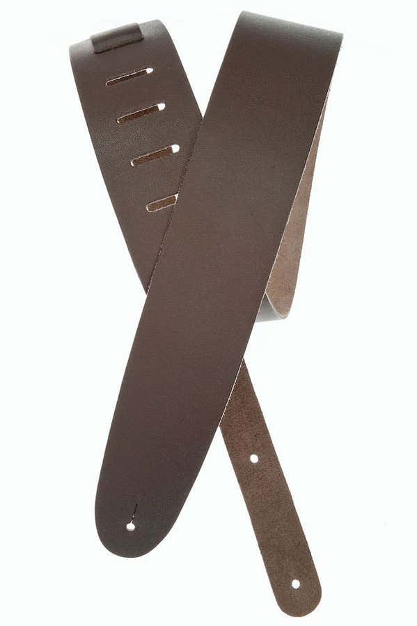 Correa de guitarra de cuero Basic Classic marrón