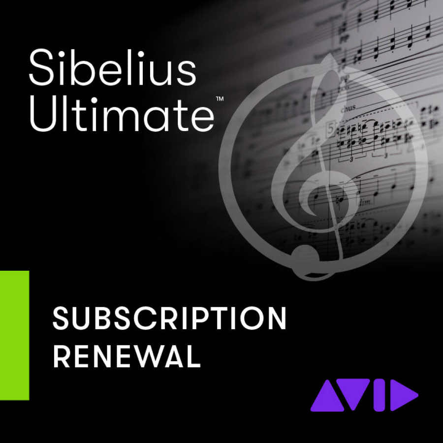 Sibelius Ultimate Renovación 1Y