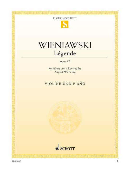 Wieniawski - Légende Op. 17 - Violín y Piano