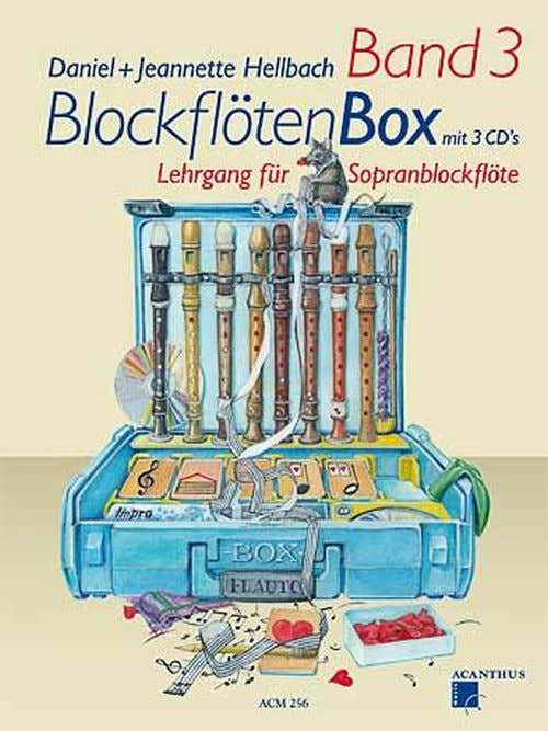 Hellbach D. - Caja de flautas dulces Vol. 3 + 2 CDs