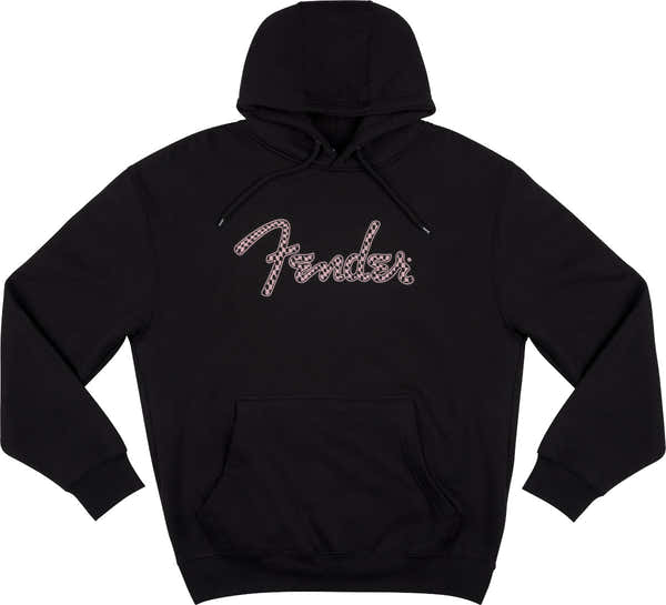 Spaghetti Logo Wavy Checker Hoodie Pink Checker XXL