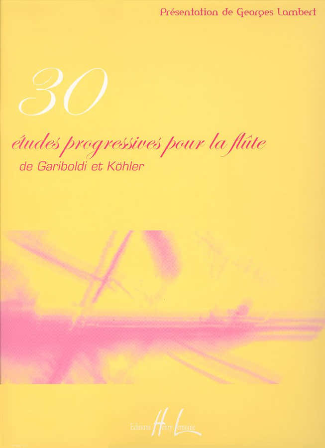 Gariboldi G. / Kohler H. - Estudios progresivos (30) - Flauta