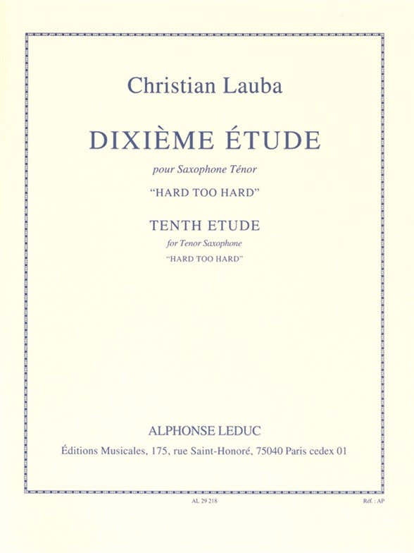Etude N010