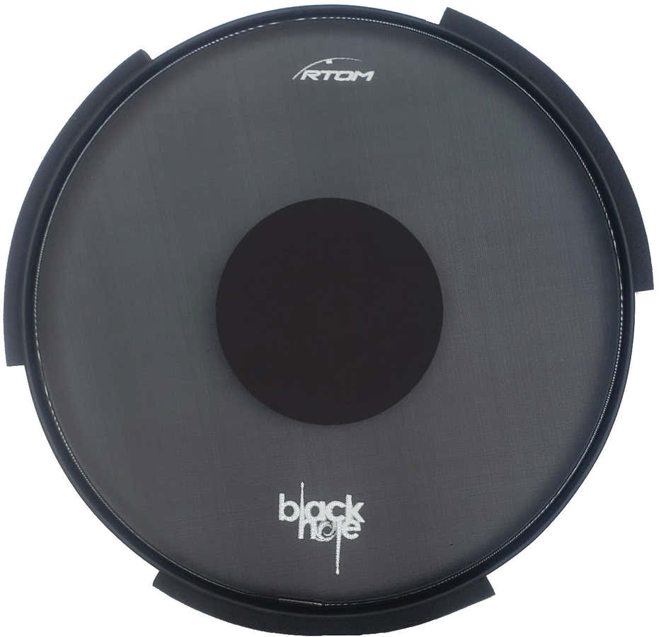 Black Hole 18" V2 BD Parche Mesh de Práctica Reducción de Volumen 80%