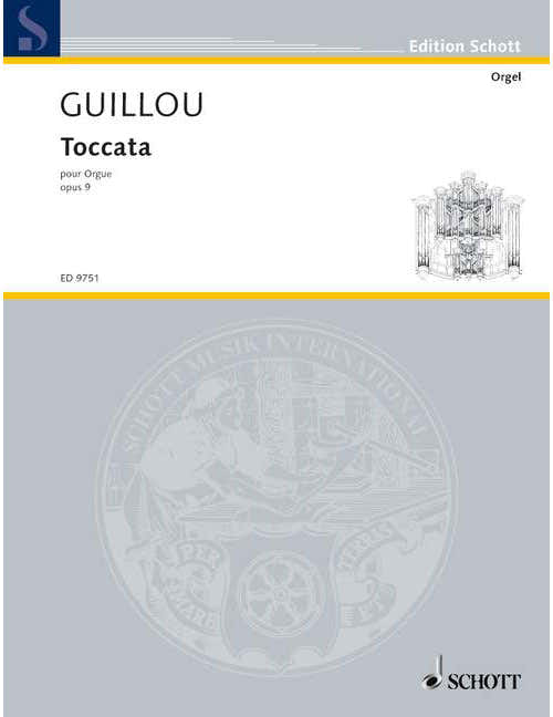 Guillou - Toccata Op. 9 - Orgue