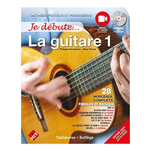 Je Débute La Guitare Vol.1 - Heuvelinne Rouvé