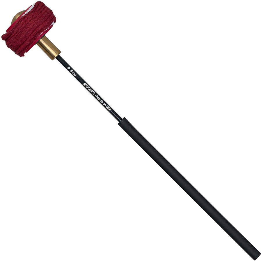 Gong Mallet Vikrampal Fine Touch Overtones - Burgundy