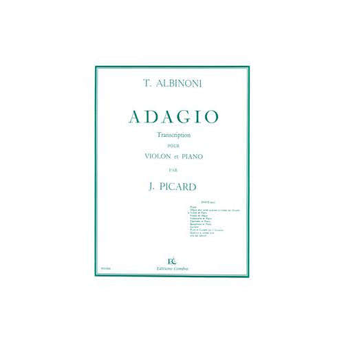 Albinoni - Adagio - Violon et Piano
