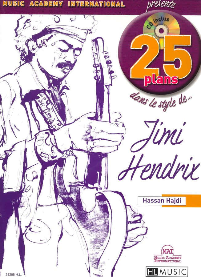 Hajdi - Plans Style J.hendrix (25) - Guitare Électrique