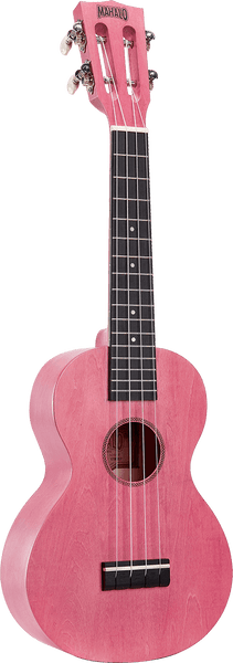 Ukelele Island Concert Coral Pink + Funda