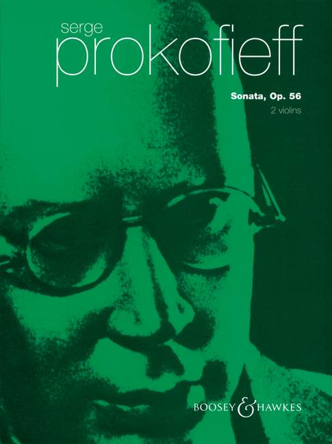 PROKOFIEV S. - SONATA FOR TWO VIOLINS OP. 56 - 2 VIOLINS
