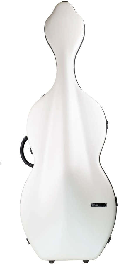 Estuche de Violonchelo 4/4 Hightech Caramelo + Ruedas - Blanco/Marrón