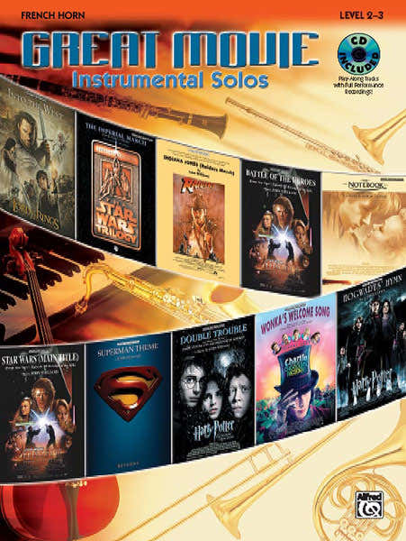 Great Movie Instrumental Solos + CD - French Horn Solo
