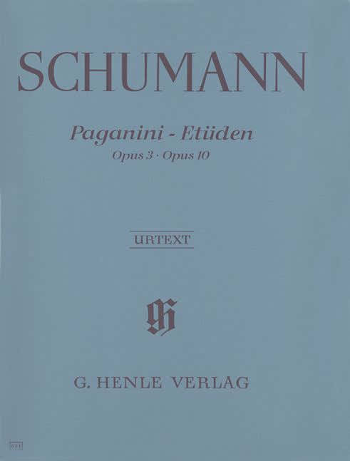 Schumann R. - PAGANINI-studies Op. 3 And Op. 10
