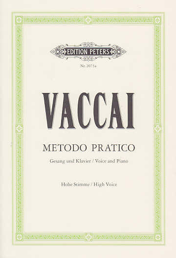 Vaccai - Método práctico (voz aguda)