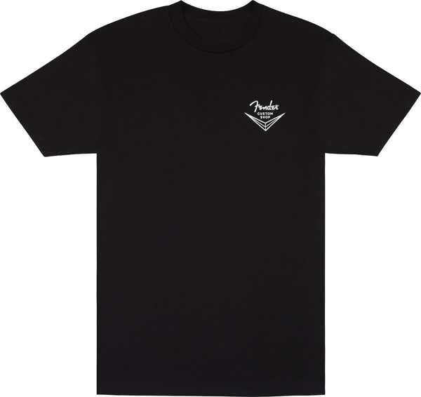 "XXL" T-Shirt Logo Fender Custom Shop Black