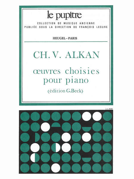 Heugel Oeuvres choisies pour Piano