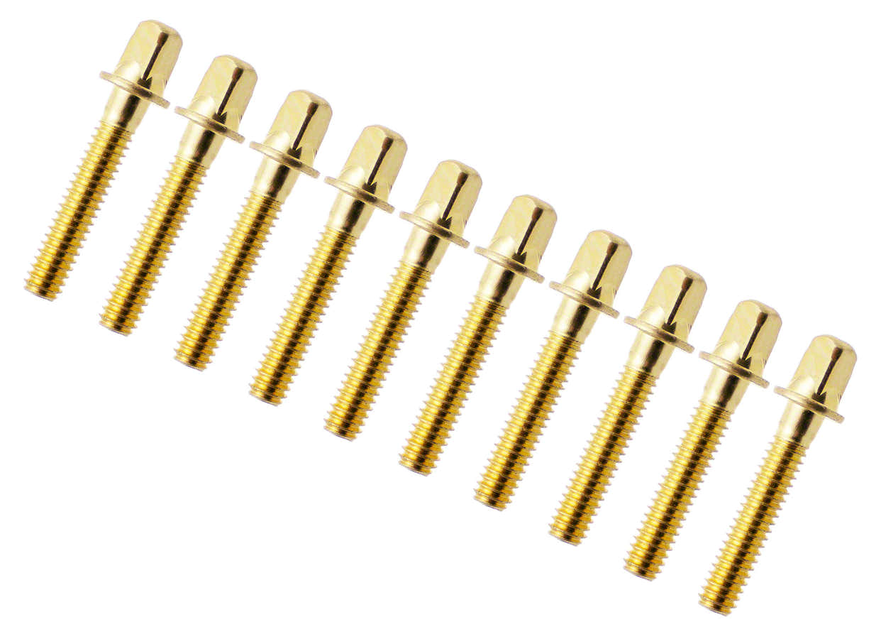 TRC-28-BR - TORNILLO DORADO 28MM - PASO 7/32" (X10)