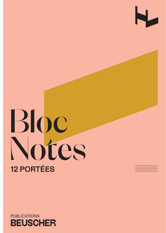 Bloc de Notas 12 Pentagramas