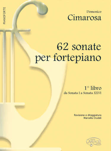 Cimarosa Domenico - 62 Sonate Fortepiano B.1 - Piano