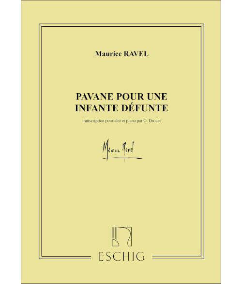 Ravel M. - Pavane Pour Une Infante Defunte - Alto et Piano