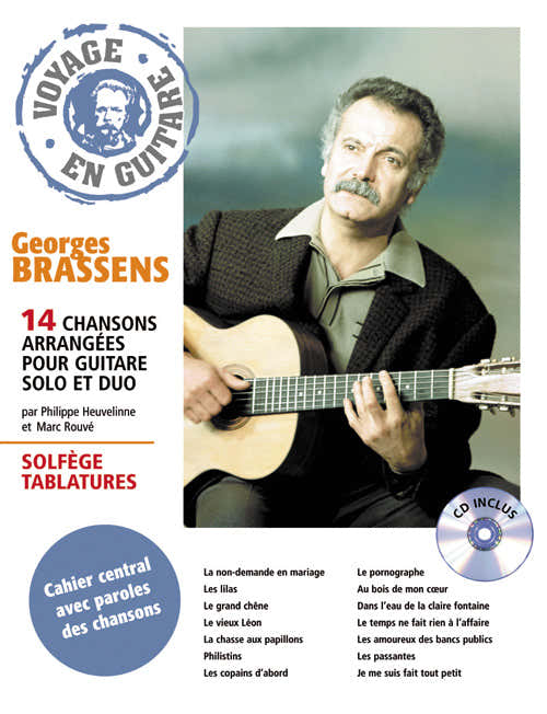 Brassens Georges - Voyage En Guitare + CD