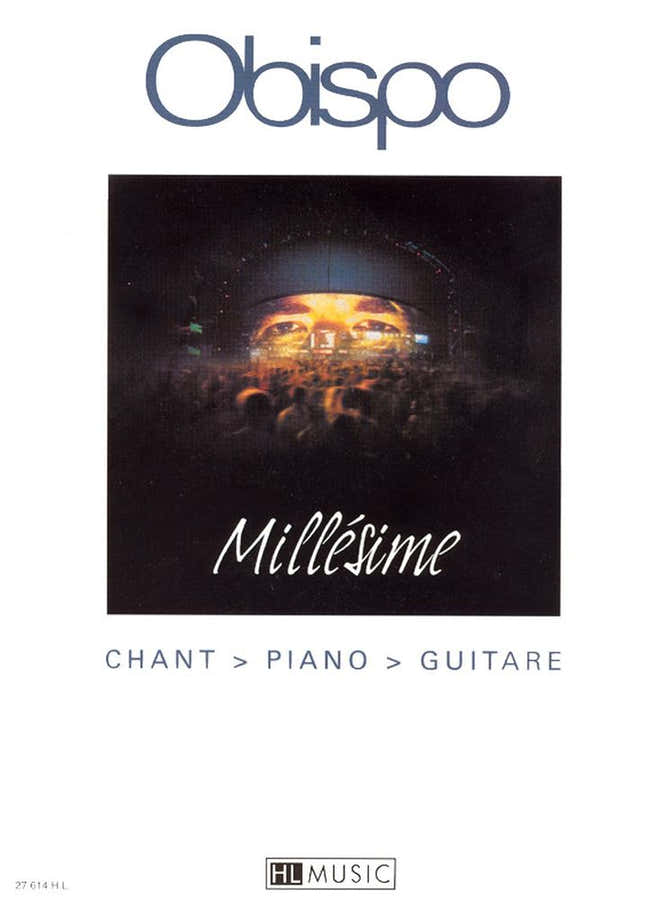 Obispo - Millésime - Chant et Piano