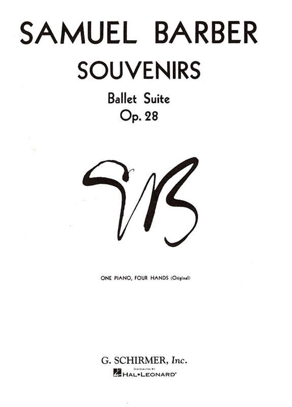 Samuel Barber - Souvenirs Op.28 - Piano Duet